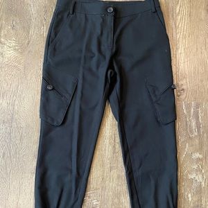 James Jeans Black Cargo Boyfriend-Fit